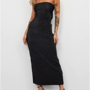 HELLO MOLLY- “what you need” strapless maxi dress (size sold out on site)